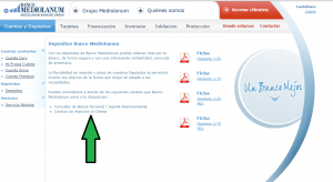 Contratar depósitos Mediolanum